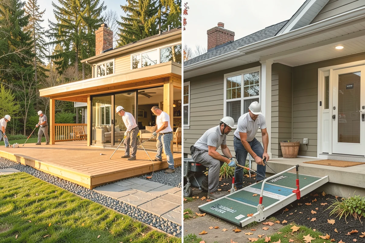 Composite Deck Installation in Brier, Snohomish County, WA - Help you compare composite lines, colors, and budgets
