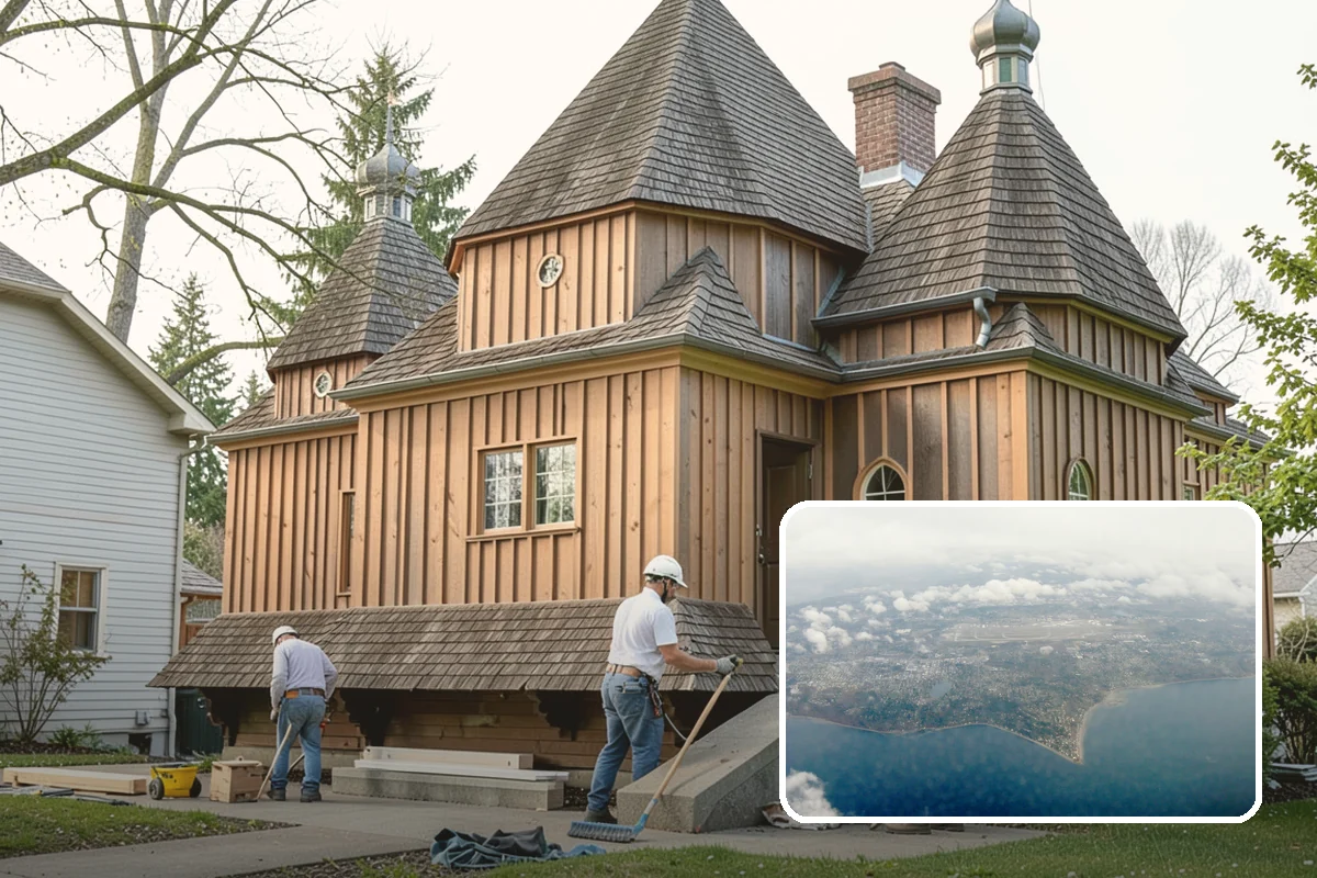 Composite Deck Installation in Burien, King County, WA - Virtually no annual maintenance beyond an occasional wash