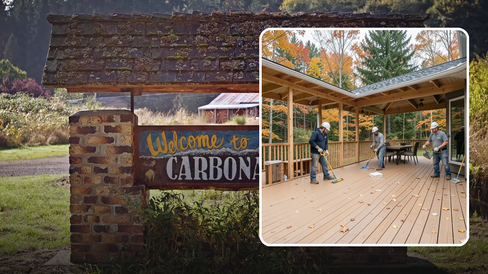 Composite Deck Installation in Carbonado, Pierce County, WA - Low-maintenance composite decking that resists Northwest rain, rot, and fading for decades.