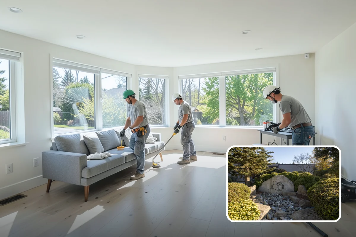 Composite Deck Installation in Clyde Hill, King County, WA - Virtually no annual maintenance beyond an occasional wash