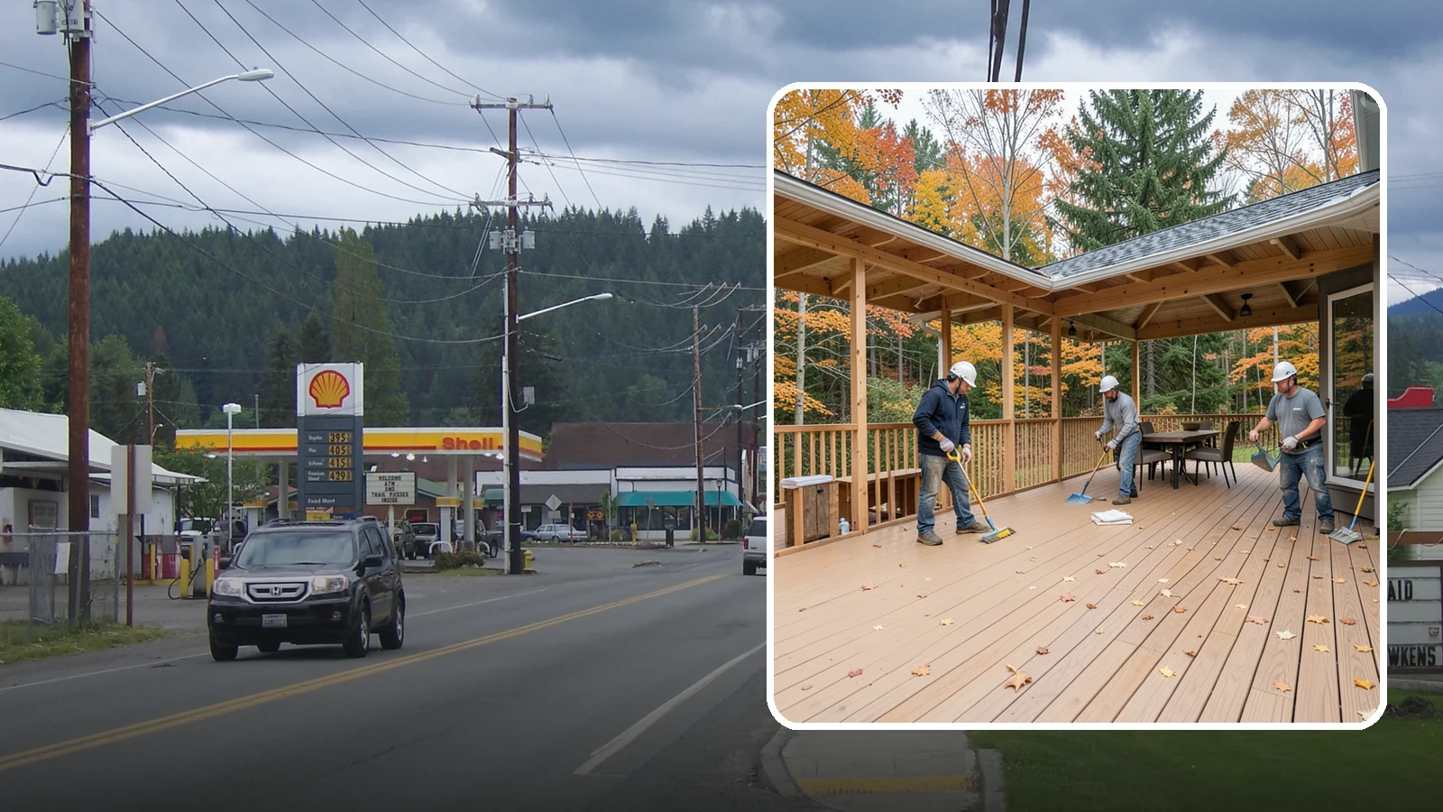 Composite Deck Installation in Granite Falls, Snohomish County, WA - Low-maintenance composite decking that resists Northwest rain, rot, and fading for decades.