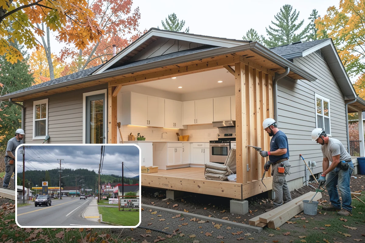 Composite Deck Installation in Granite Falls, Snohomish County, WA - Virtually no annual maintenance beyond an occasional wash