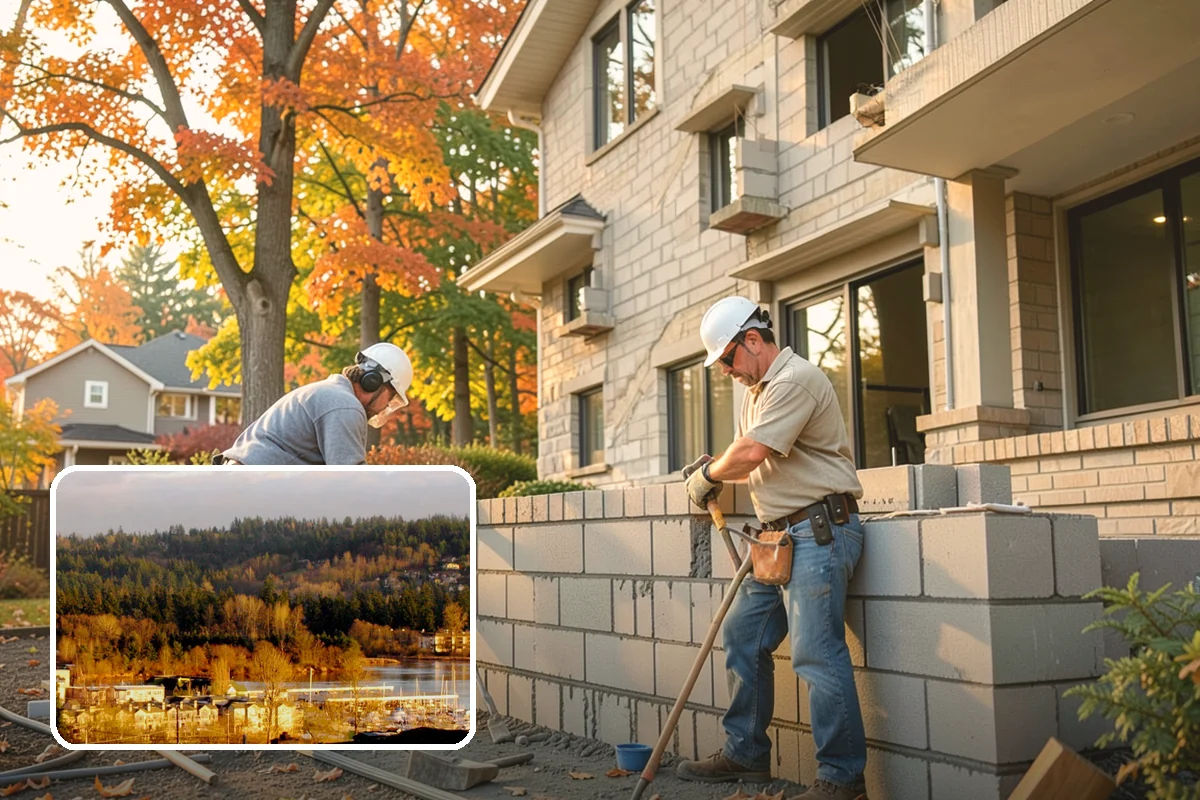 Composite Deck Installation in Kenmore, King County, WA - Virtually no annual maintenance beyond an occasional wash