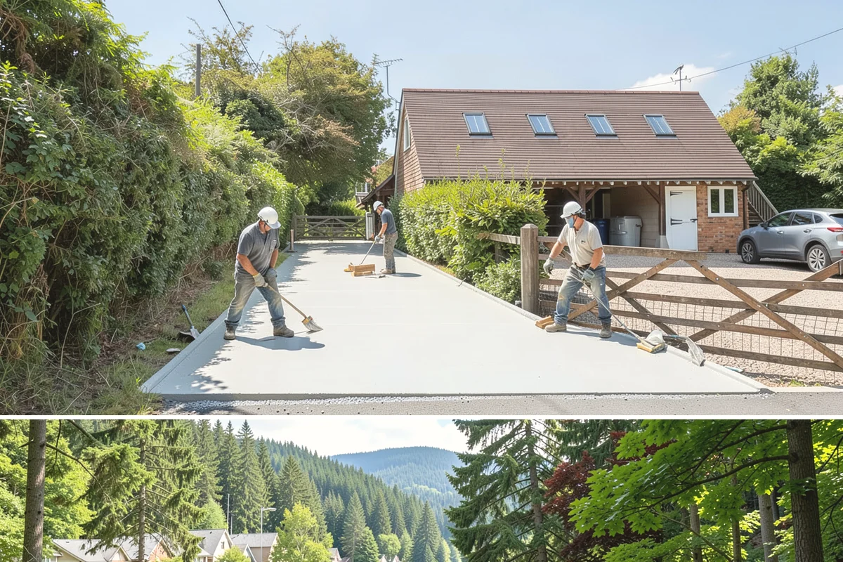 Composite Deck Installation in Lake Forest Park, King County, WA - Composite installs well in any season, but a drier stretch makes substructure and framing work faster and cleaner.