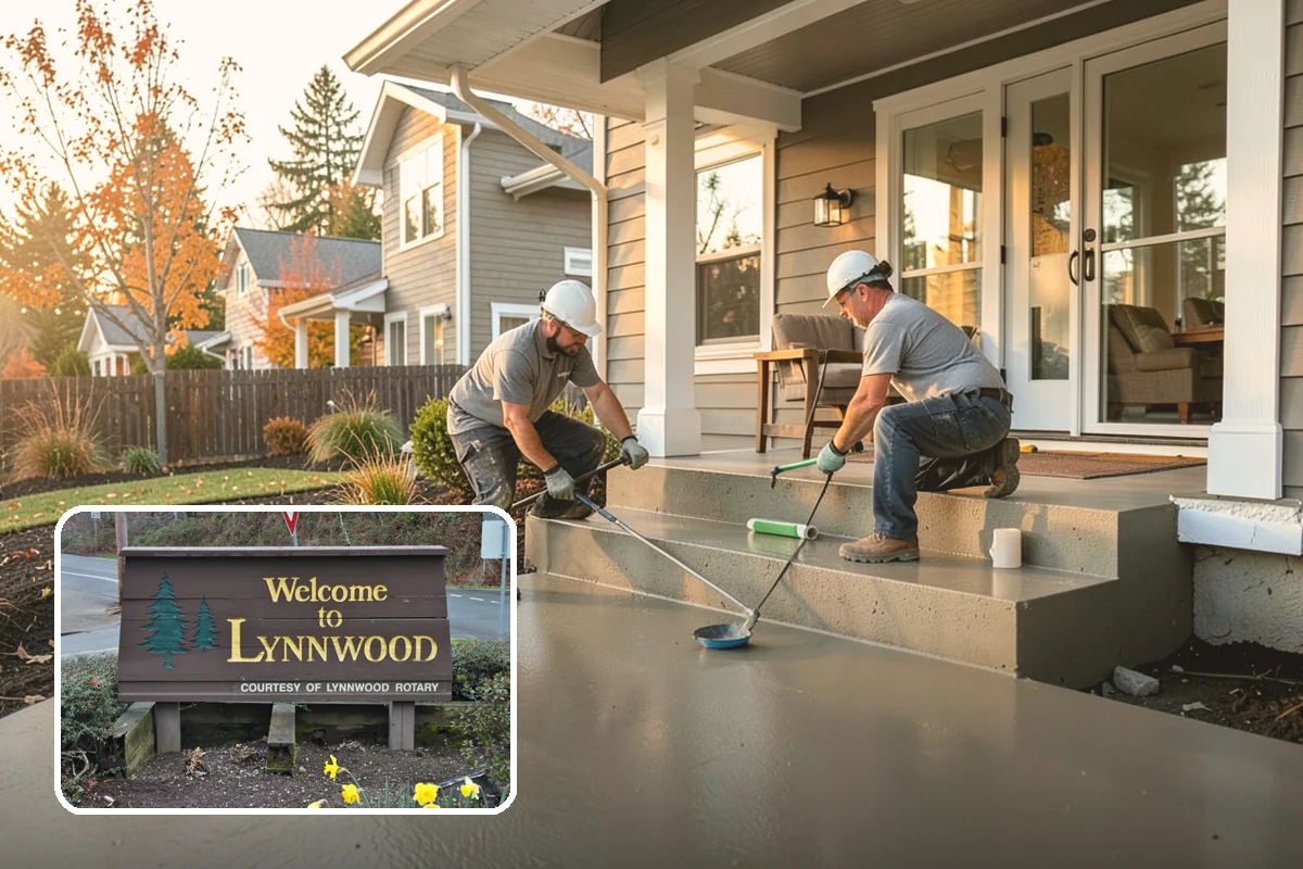 Composite Deck Installation in Lynnwood, Snohomish County, WA - Virtually no annual maintenance beyond an occasional wash