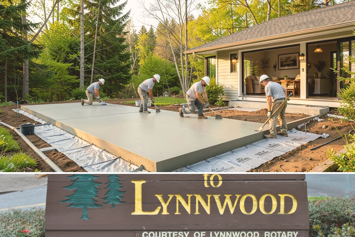 Composite Deck Installation in Lynnwood, Snohomish County, WA - Composite installs well in any season, but a drier stretch makes substructure and framing work faster and cleaner.
