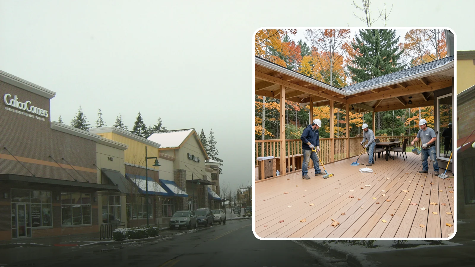 Composite Deck Installation in Mill Creek, Snohomish County, WA - Low-maintenance composite decking that resists Northwest rain, rot, and fading for decades.