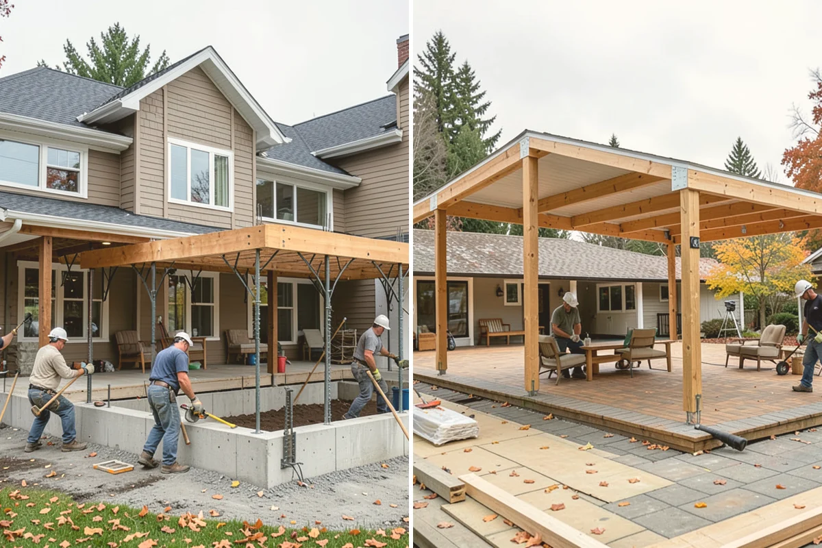 Composite Deck Installation in Mount Vernon, Skagit County, WA - Help you compare composite lines, colors, and budgets