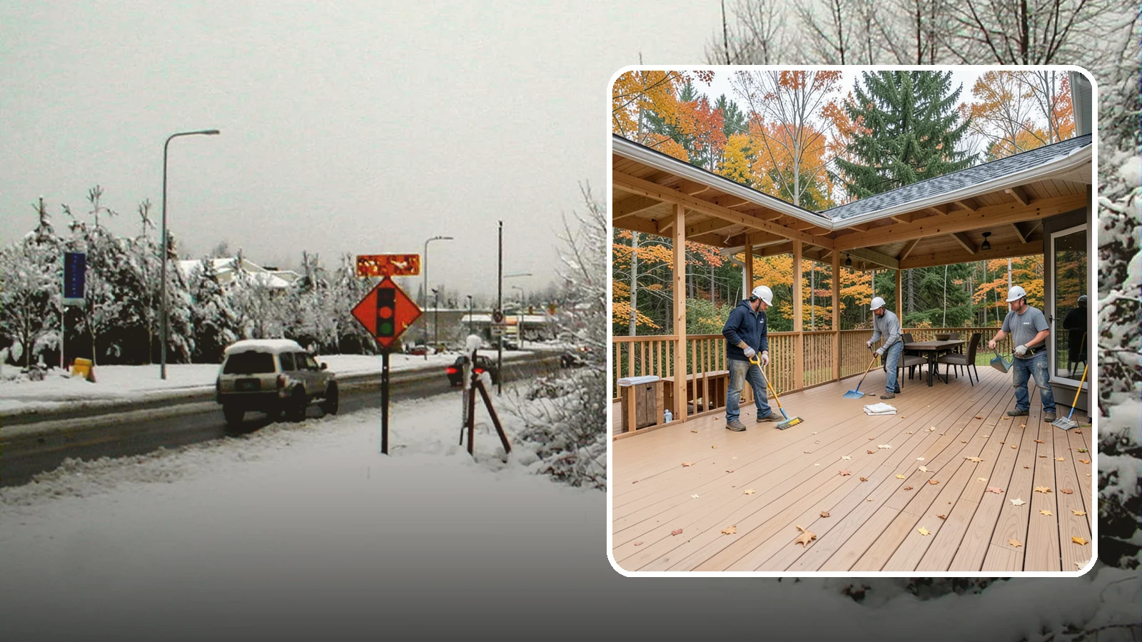 Composite Deck Installation in Newcastle, King County, WA - Low-maintenance composite decking that resists Northwest rain, rot, and fading for decades.