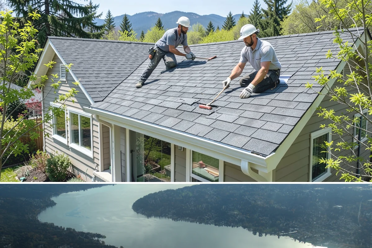 Composite Deck Installation in Sammamish, King County, WA - Composite installs well in any season, but a drier stretch makes substructure and framing work faster and cleaner.