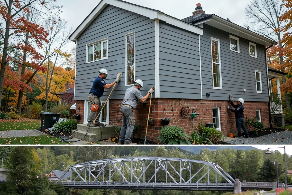 Composite Deck Installation in Skykomish, King County, WA - Composite installs well in any season, but a drier stretch makes substructure and framing work faster and cleaner.