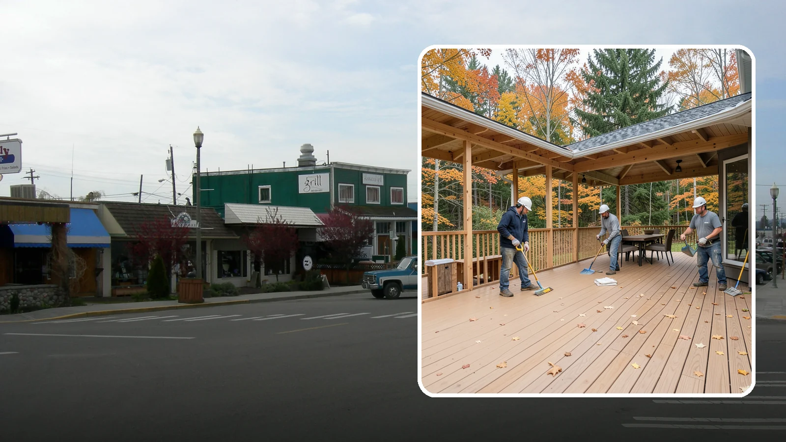 Composite Deck Installation in Stanwood, Snohomish County, WA - Low-maintenance composite decking that resists Northwest rain, rot, and fading for decades.
