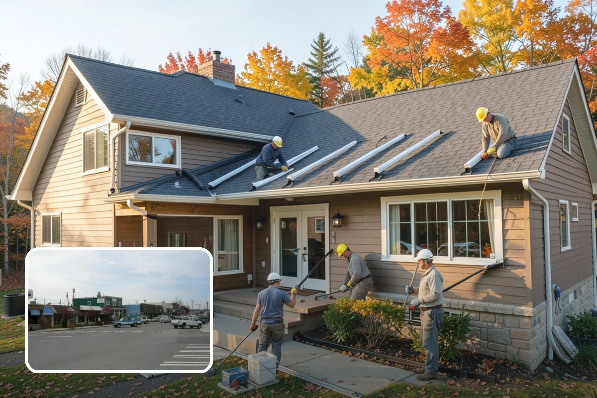 Composite Deck Installation in Stanwood, Snohomish County, WA - Virtually no annual maintenance beyond an occasional wash