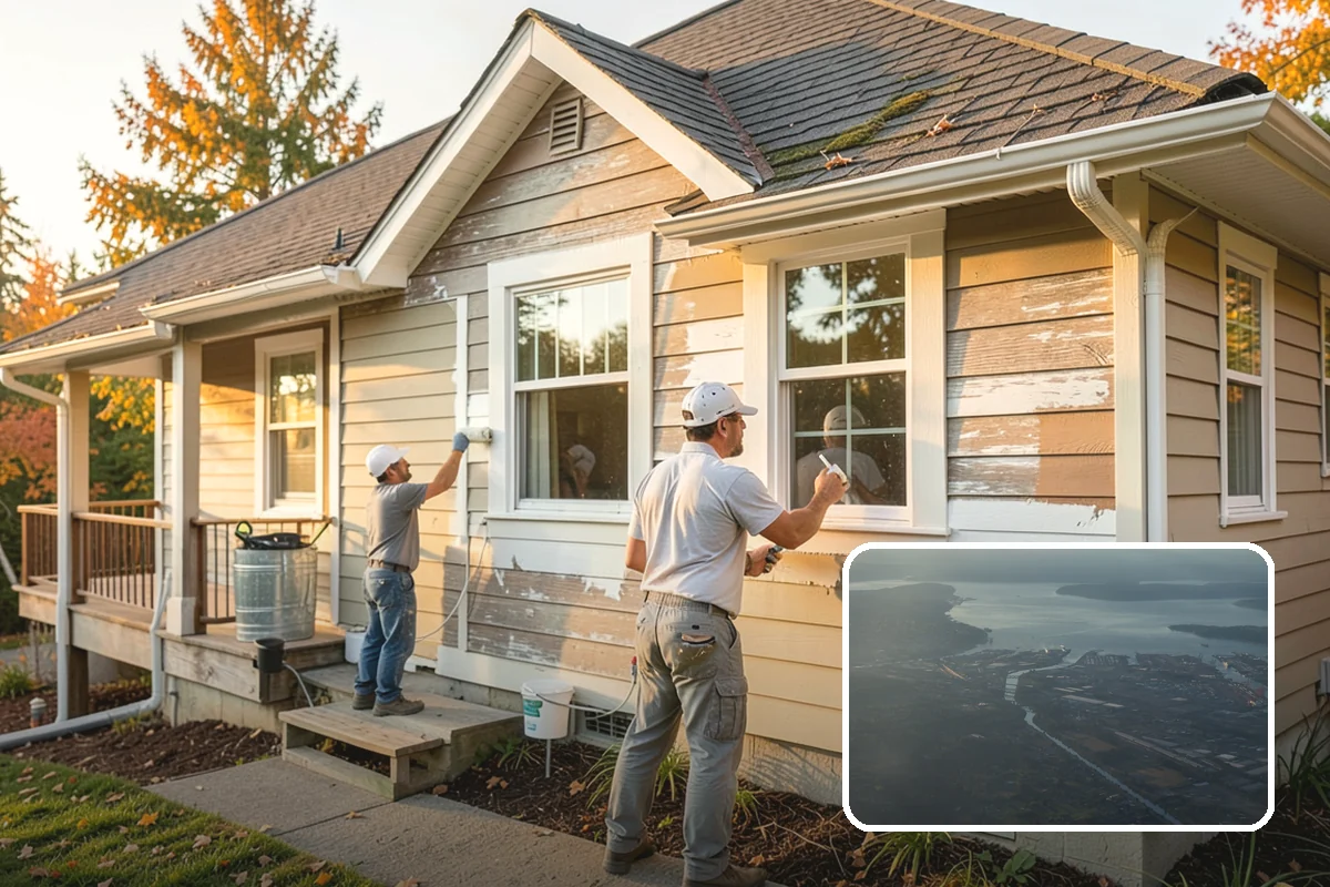 Composite Fence Installation in Fife, Pierce County, WA - Wood look without the maintenance