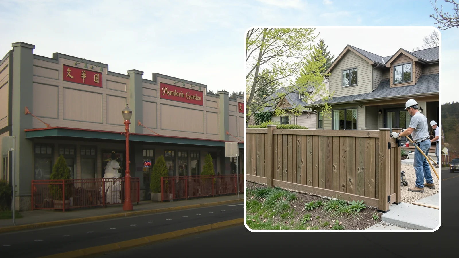 Composite Fence Installation in Issaquah, King County, WA - A rugged composite fence that pairs the look of wood with rot-proof, low-maintenance durability.