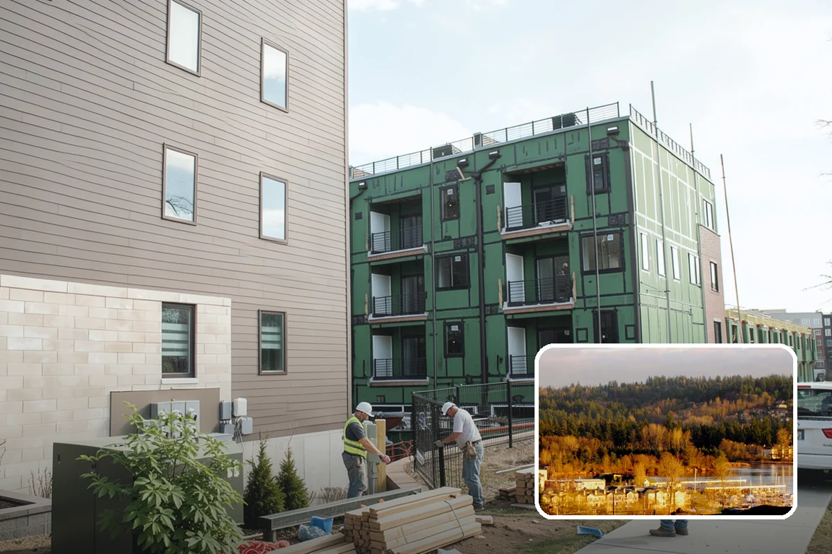 Composite Fence Installation in Kenmore, King County, WA - Wood look without the maintenance
