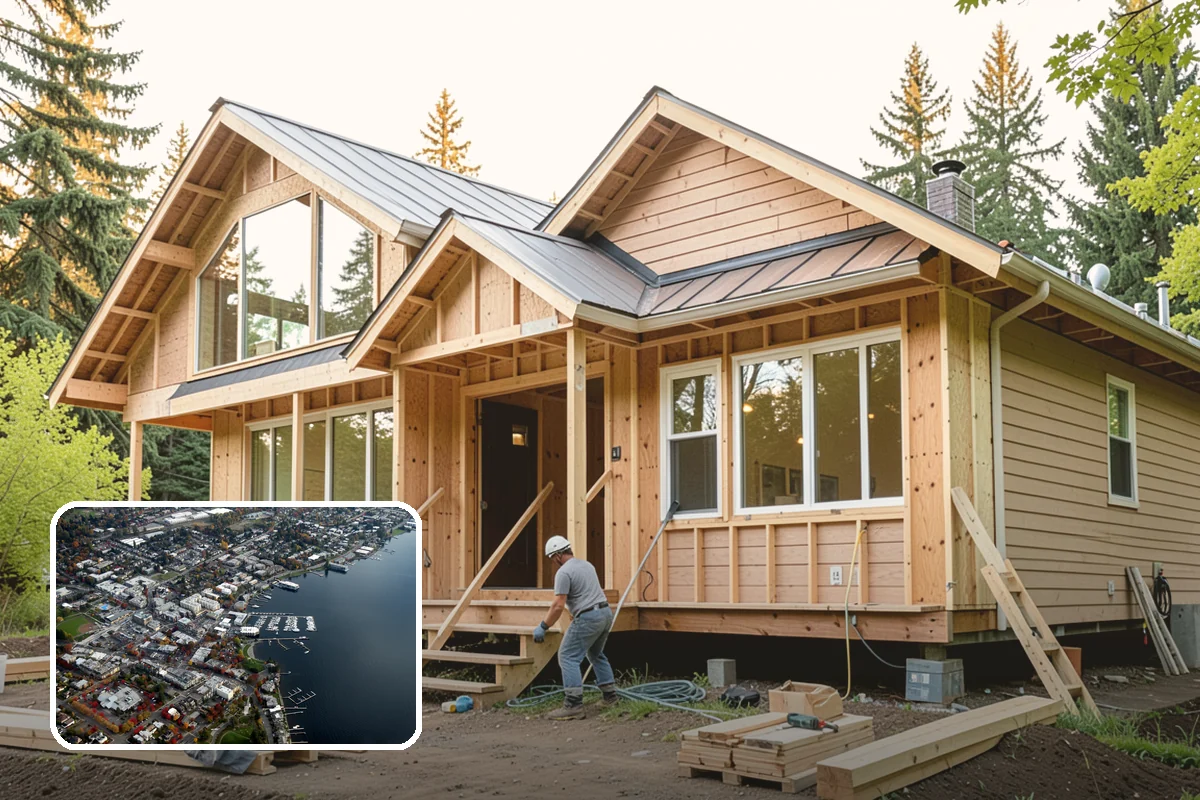 Composite Fence Installation in Kirkland, King County, WA - Wood look without the maintenance