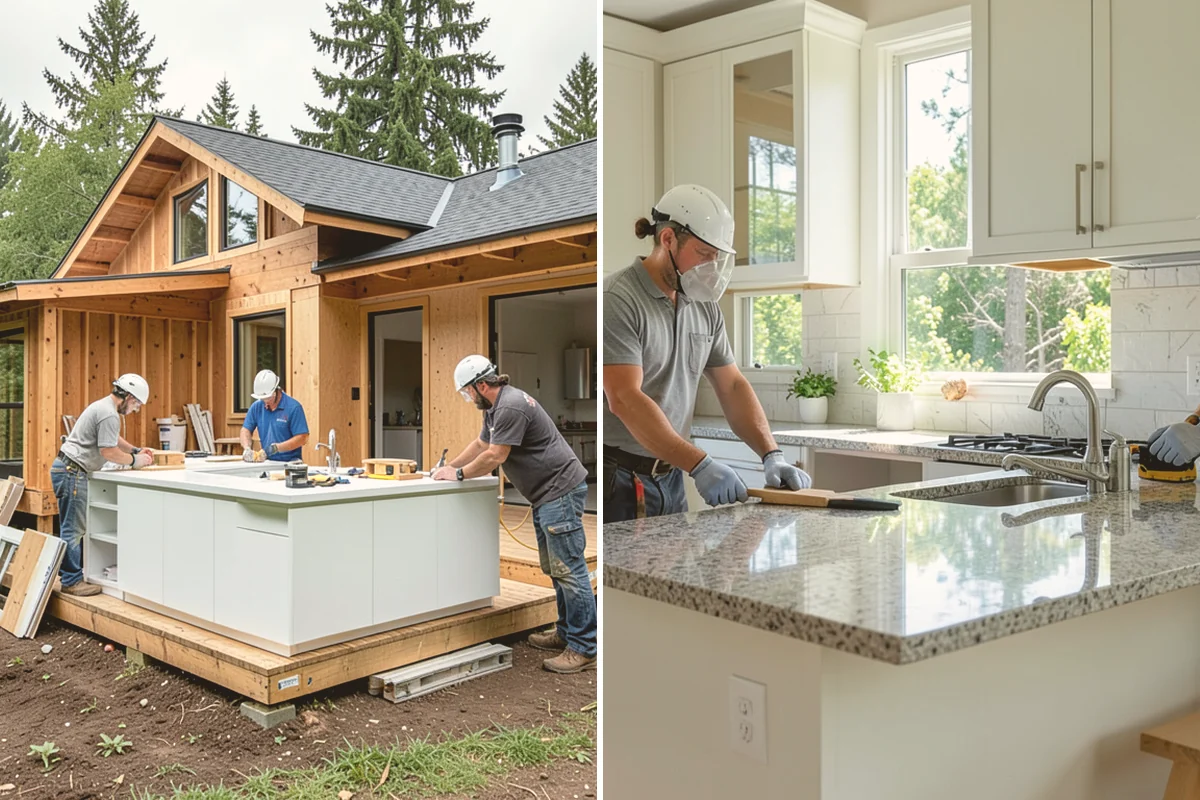 Composite Fence Installation in Milton, King County, WA - Lay out the run and confirm boundaries