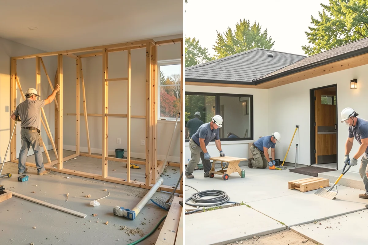 Composite Fence Installation in Mukilteo, Snohomish County, WA - Lay out the run and confirm boundaries