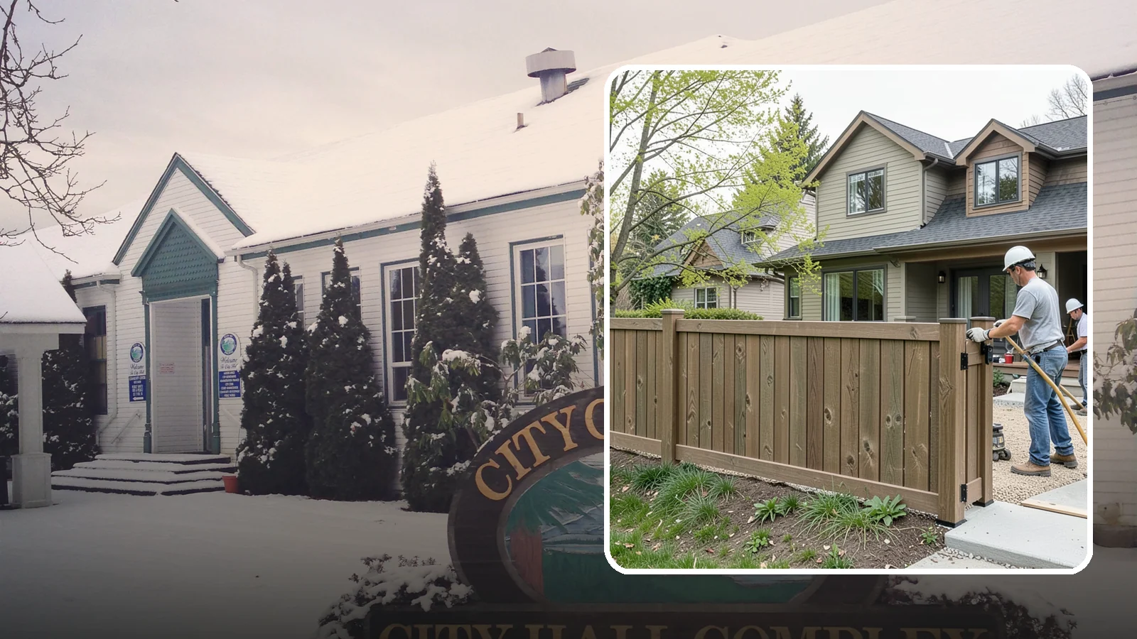 Composite Fence Installation in Pacific, King County, WA - A rugged composite fence that pairs the look of wood with rot-proof, low-maintenance durability.