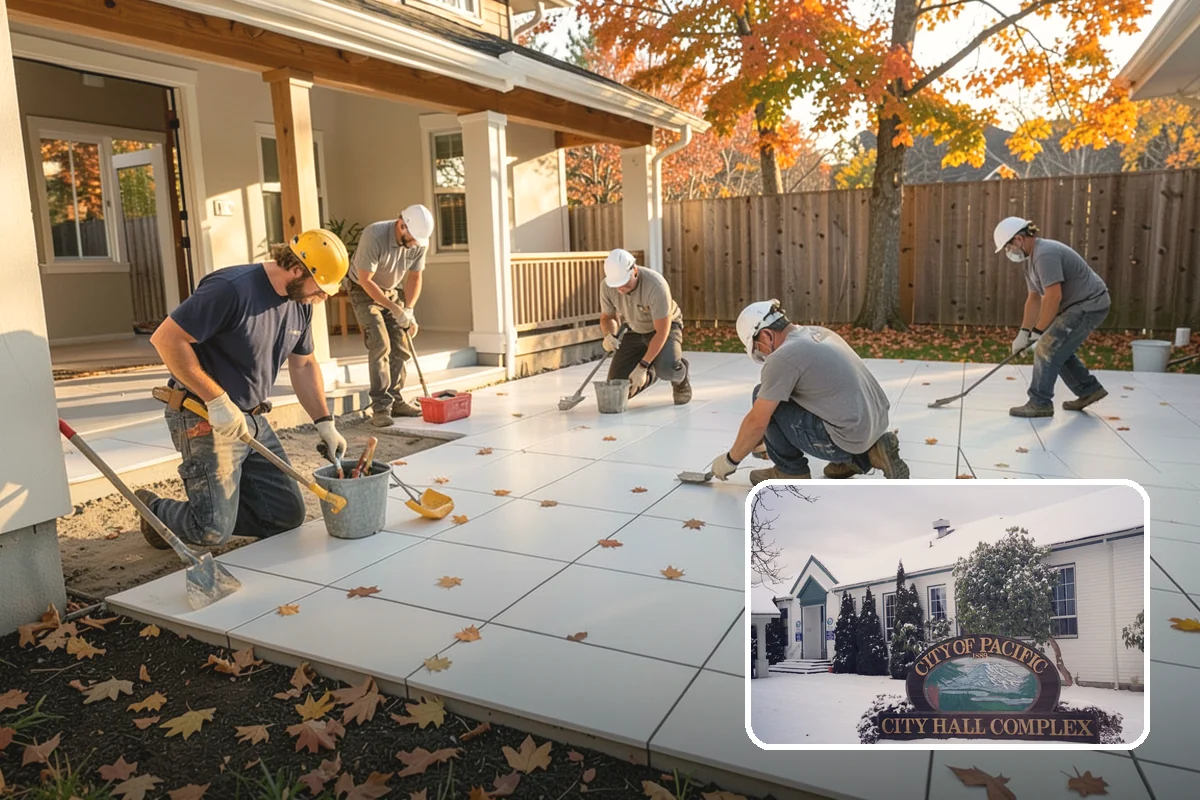 Composite Fence Installation in Pacific, King County, WA - Wood look without the maintenance
