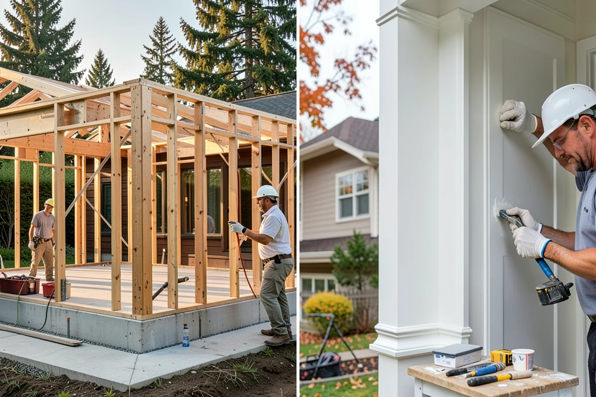 Composite Fence Installation in Sedro-Woolley, Skagit County, WA - Lay out the run and confirm boundaries