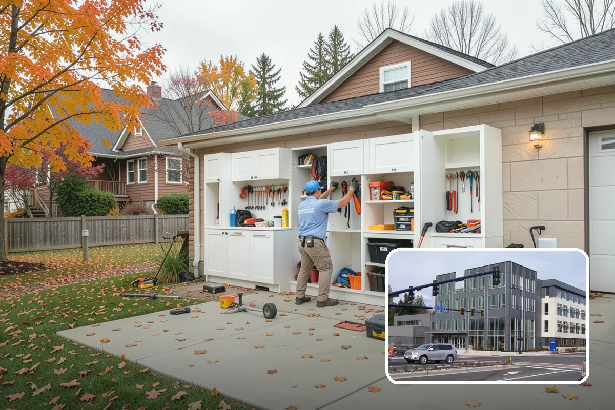 Composite Fence Installation in Shoreline, King County, WA - Wood look without the maintenance