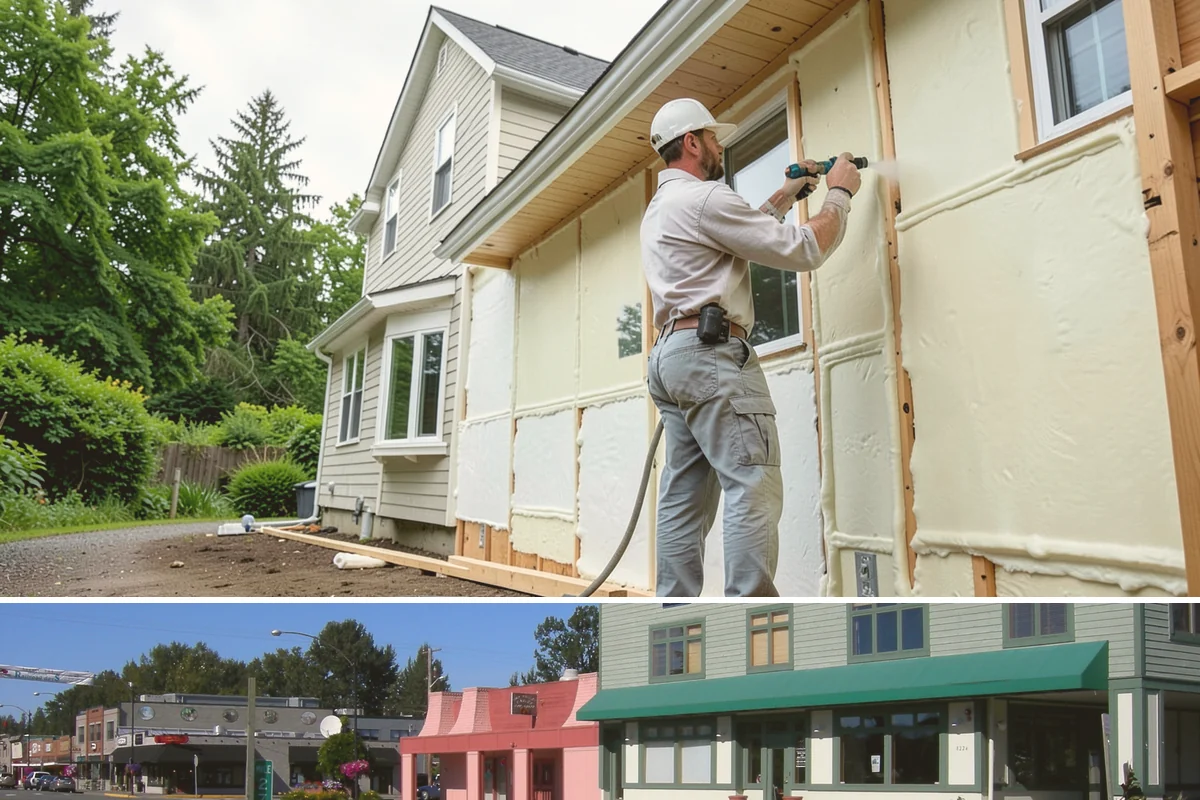 Composite Fence Installation in Snoqualmie, King County, WA - Summer footings cure fully before winter weather stresses the panels.