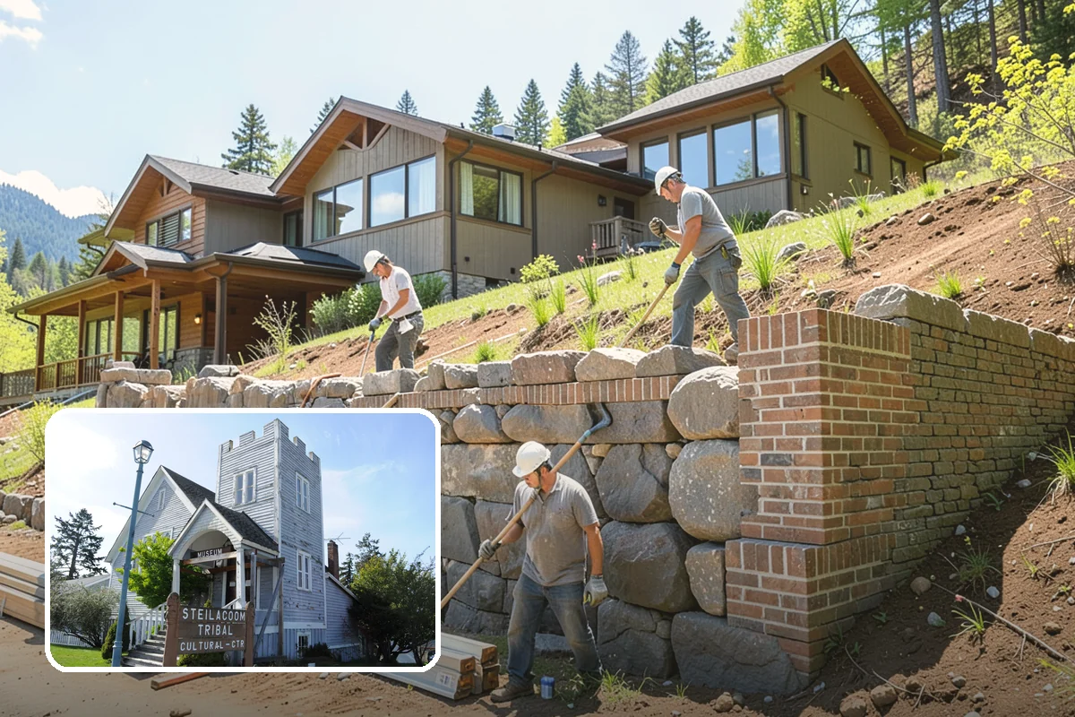 Composite Fence Installation in Steilacoom, Pierce County, WA - Wood look without the maintenance