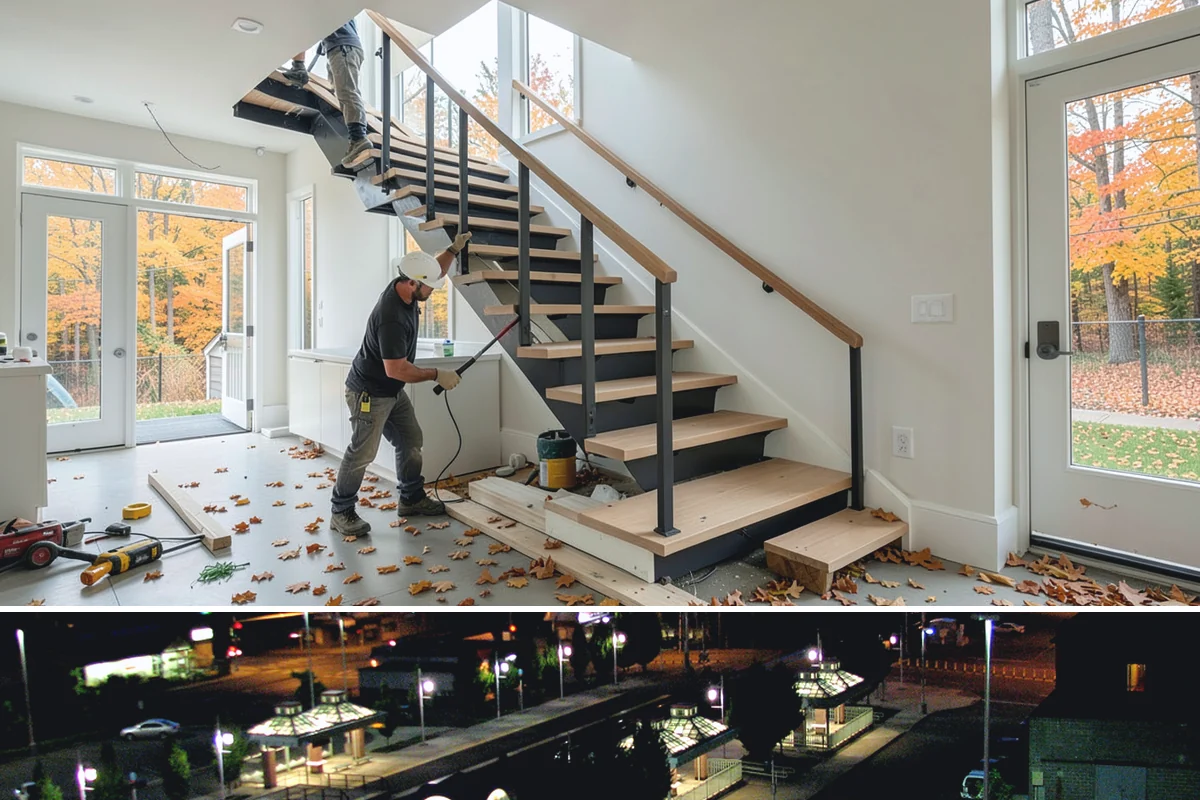 Concrete Apron Installation in Auburn, King County, WA - Summer's dry conditions allow the load-bearing apron to cure to full strength before winter use.