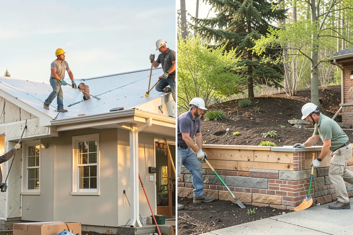 Concrete Apron Installation in Carnation, King County, WA - Assess the transition area and grade