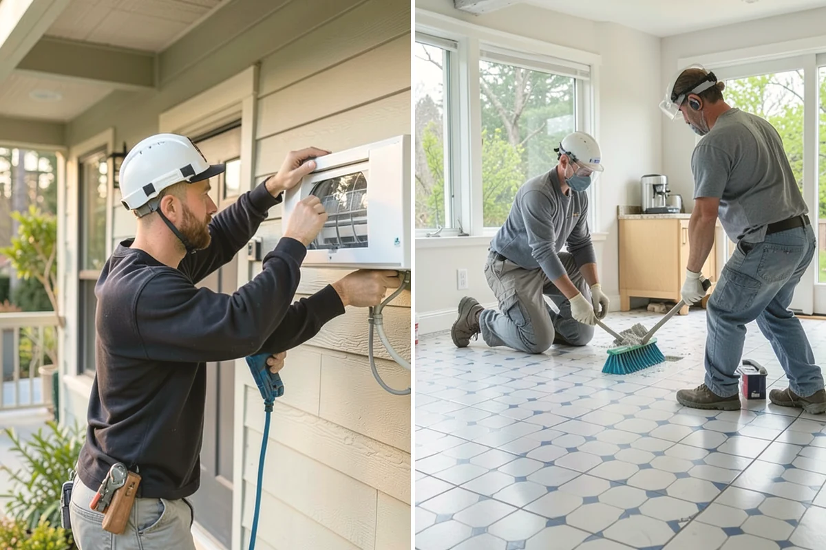 Concrete Apron Installation in Edgewood, Pierce County, WA - Assess the transition area and grade