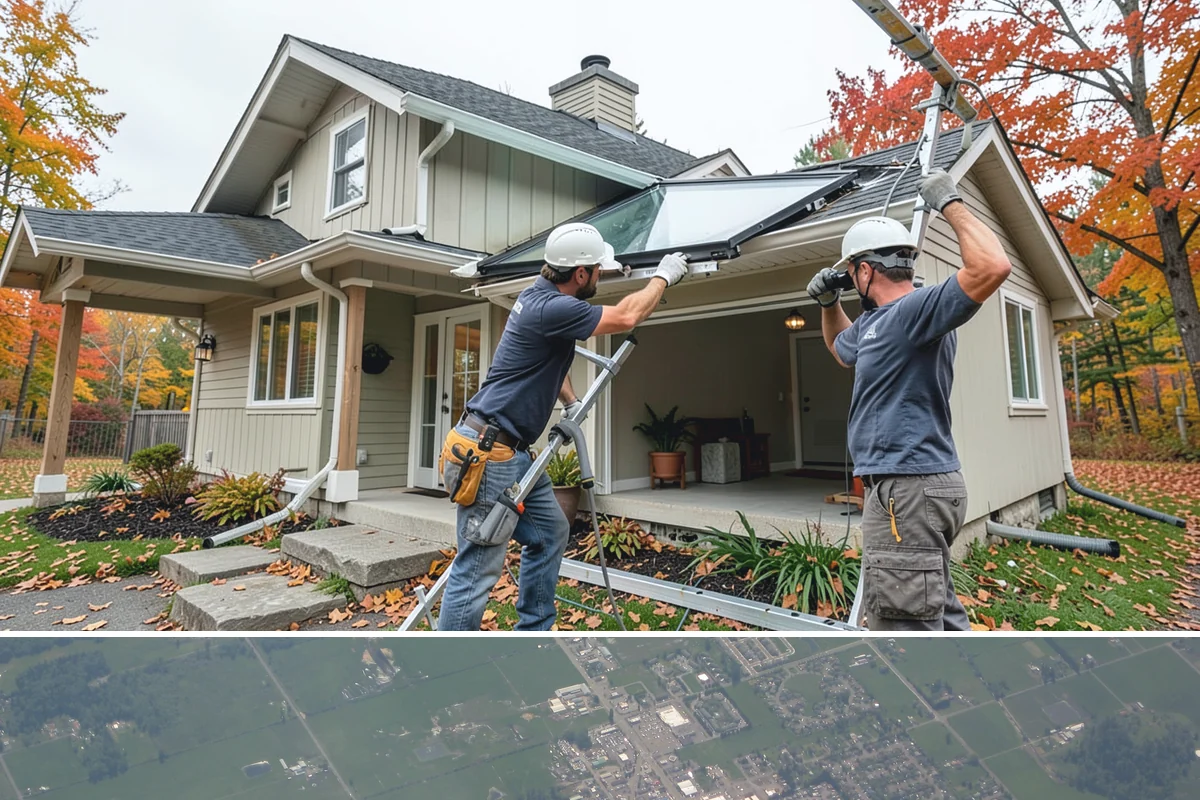 Concrete Apron Installation in Enumclaw, King County, WA - Summer's dry conditions allow the load-bearing apron to cure to full strength before winter use.