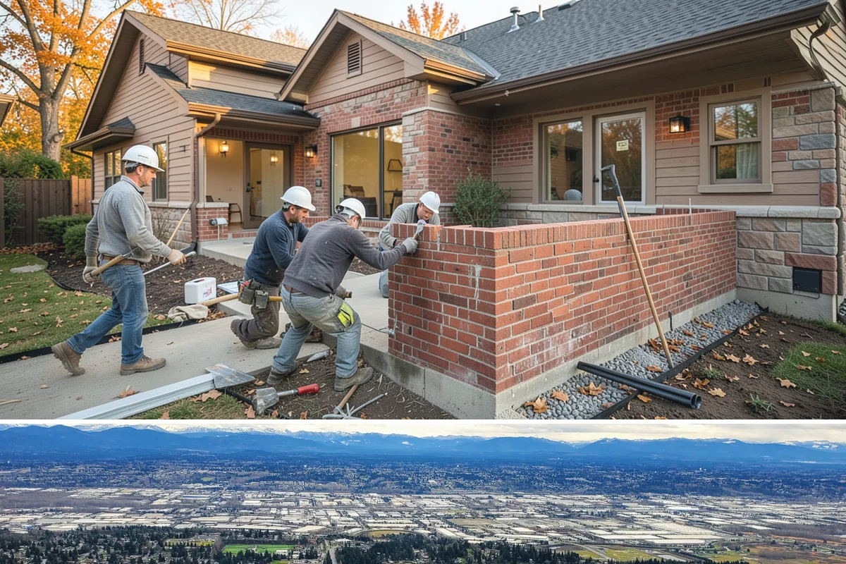 Concrete Apron Installation in SeaTac, King County, WA - Summer's dry conditions allow the load-bearing apron to cure to full strength before winter use.