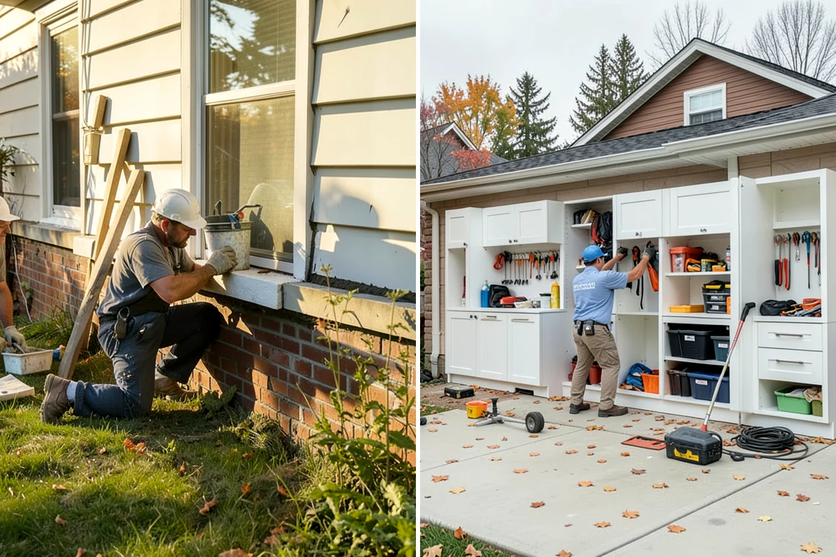 Concrete Apron Installation in Snoqualmie, King County, WA - Assess the transition area and grade