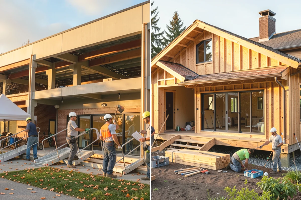 Concrete Apron Installation in University Place, Pierce County, WA - Assess the transition area and grade
