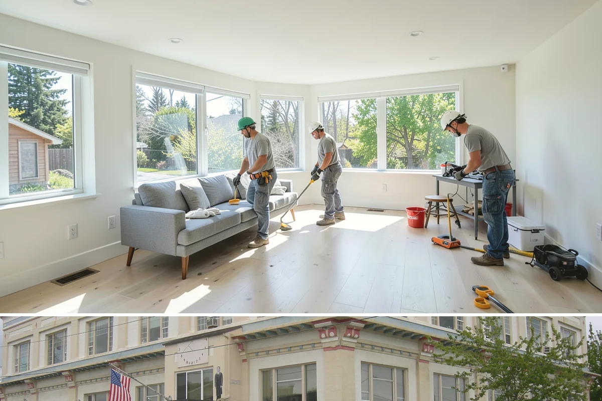Concrete Countertop Installation in Anacortes, Skagit County, WA - Concrete countertops are cast and installed indoors year-round, so the PNW weather never delays fabrication.