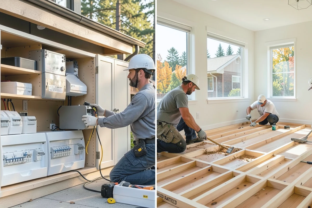 Concrete Countertop Installation in Auburn, King County, WA - Design shape, color, and integrated features