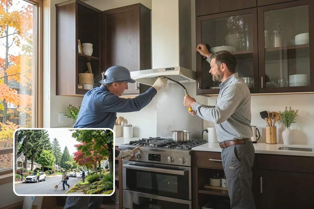 Concrete Countertop Installation in Beaux Arts Village, King County, WA - Fully custom shapes, colors, and finishes