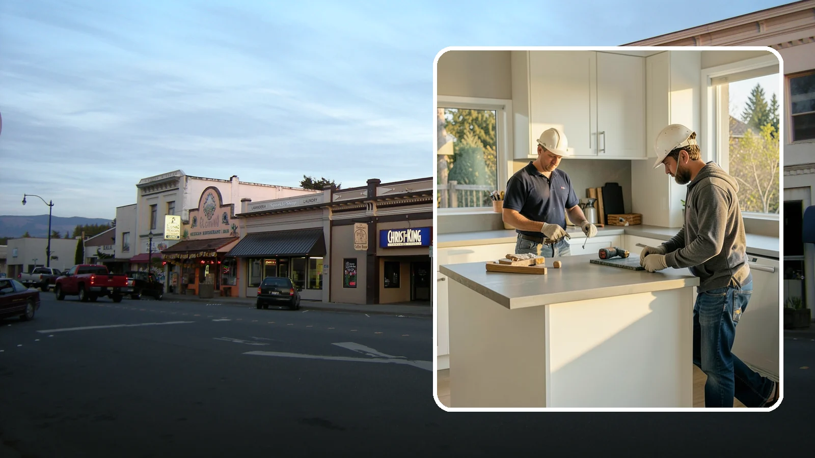 Concrete Countertop Installation in Burlington, Skagit County, WA - Custom concrete countertop installation offering seamless, moldable surfaces in the color and shape you envision.