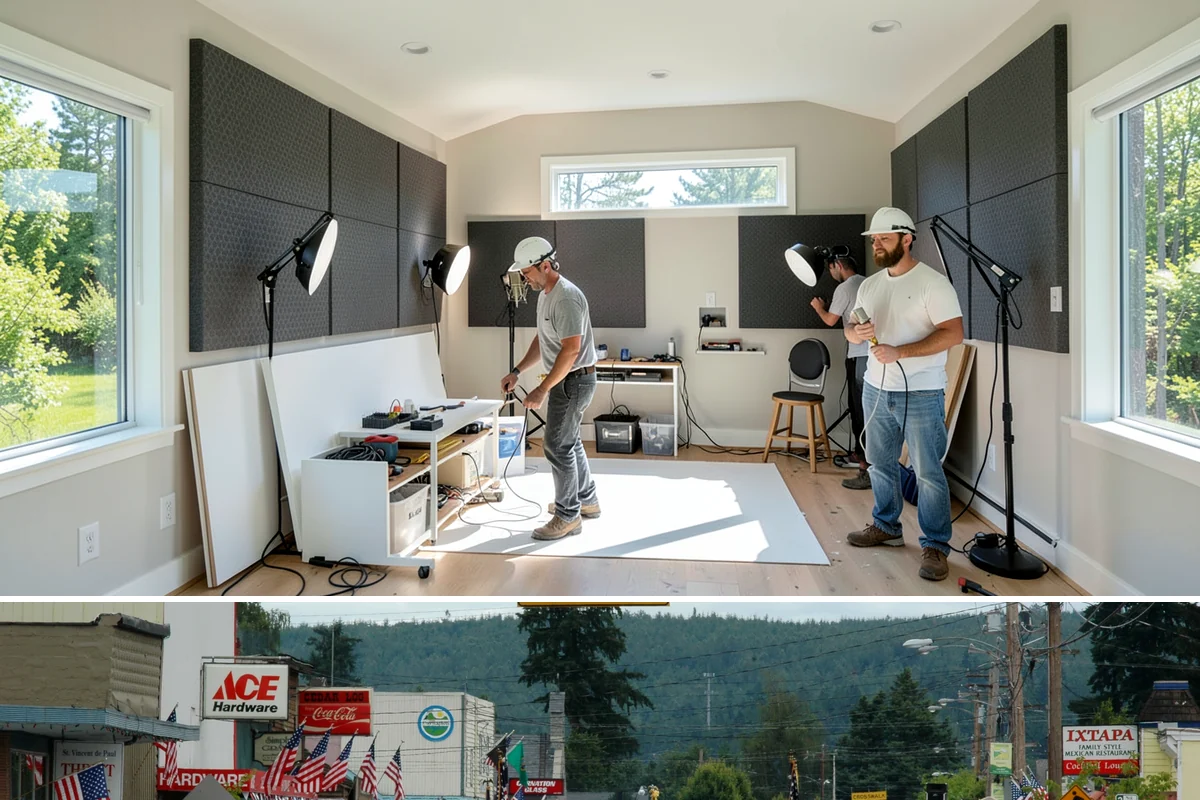 Concrete Countertop Installation in Carnation, King County, WA - Concrete countertops are cast and installed indoors year-round, so the PNW weather never delays fabrication.