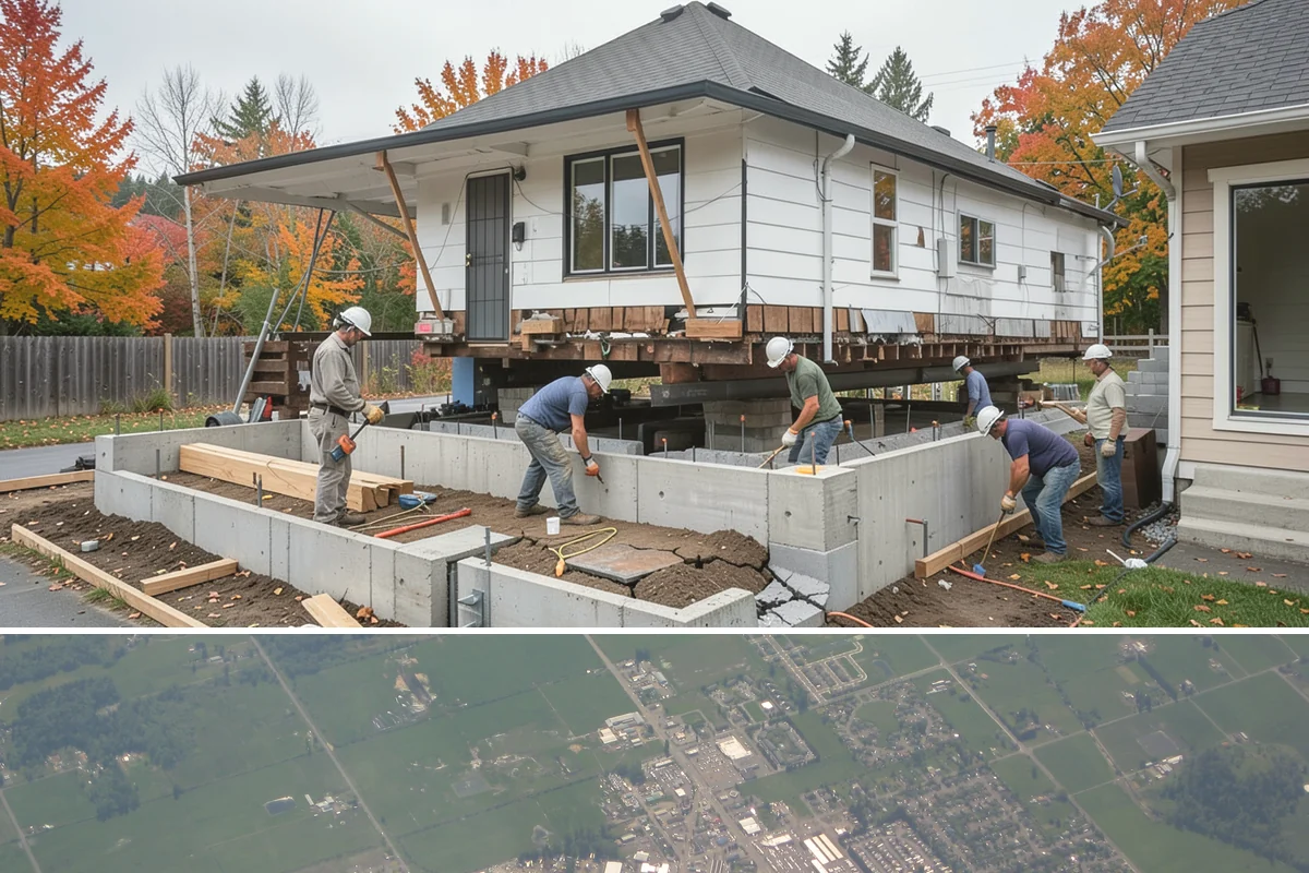 Concrete Countertop Installation in Enumclaw, King County, WA - Concrete countertops are cast and installed indoors year-round, so the PNW weather never delays fabrication.