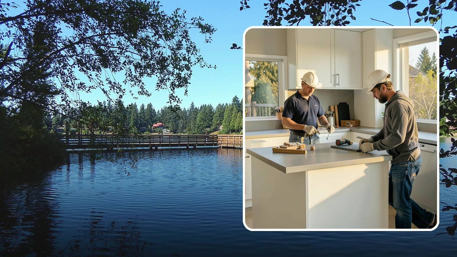 Concrete Countertop Installation in Federal Way, King County, WA - Custom concrete countertop installation offering seamless, moldable surfaces in the color and shape you envision.