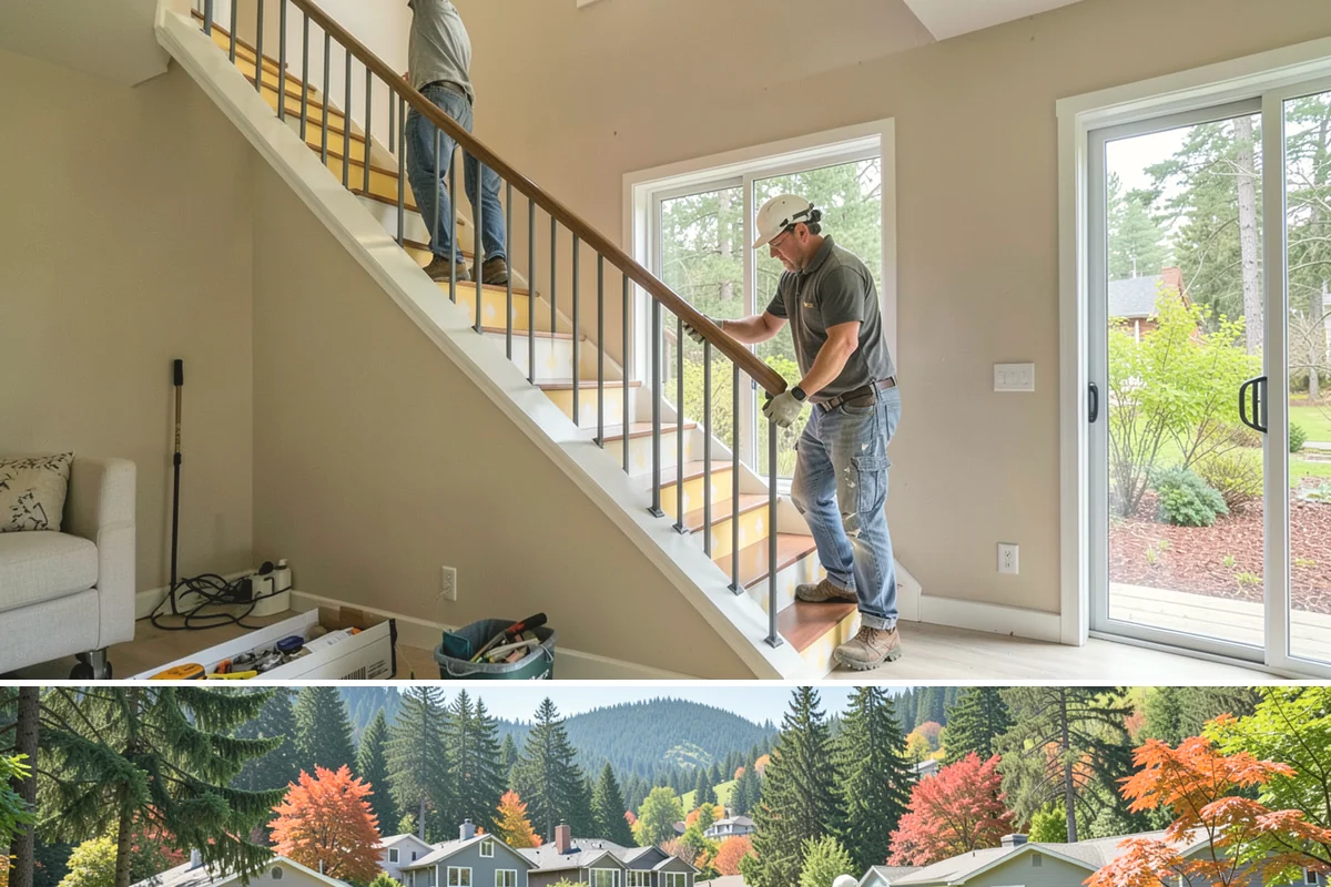 Concrete Countertop Installation in Fircrest, Pierce County, WA - Concrete countertops are cast and installed indoors year-round, so the PNW weather never delays fabrication.
