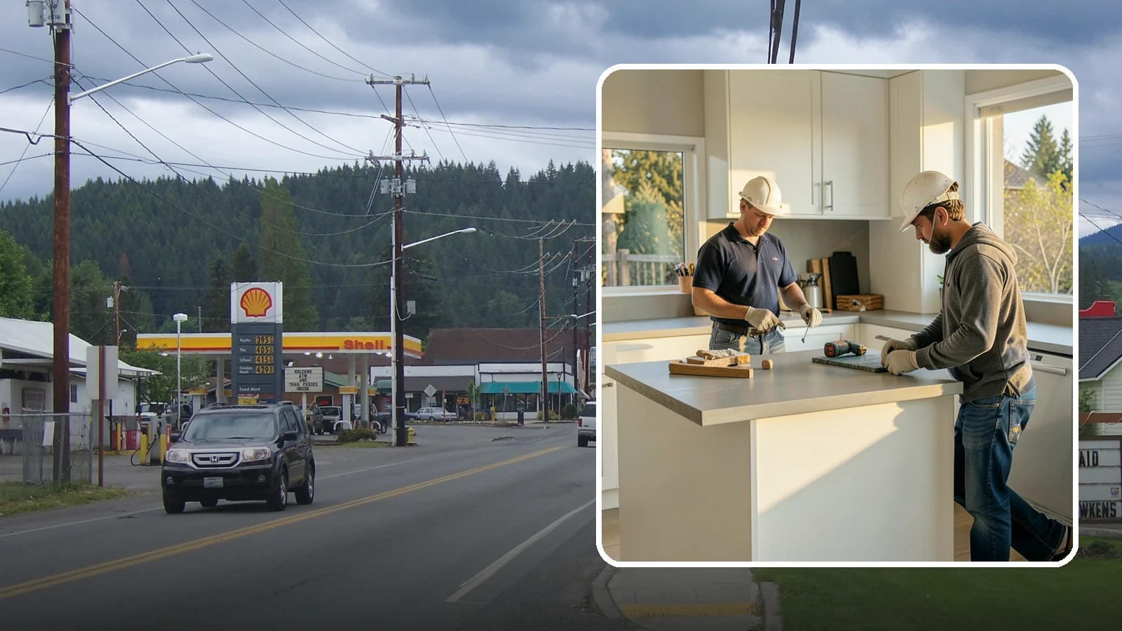 Concrete Countertop Installation in Granite Falls, Snohomish County, WA - Custom concrete countertop installation offering seamless, moldable surfaces in the color and shape you envision.