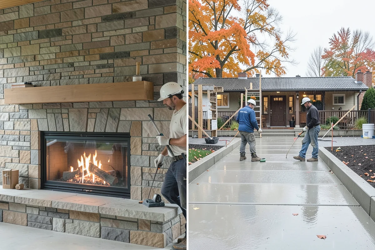 Concrete Countertop Installation in Granite Falls, Snohomish County, WA - Design shape, color, and integrated features