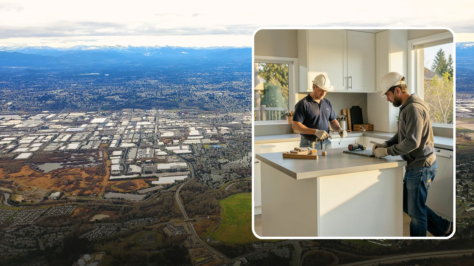 Concrete Countertop Installation in Kent, King County, WA - Custom concrete countertop installation offering seamless, moldable surfaces in the color and shape you envision.
