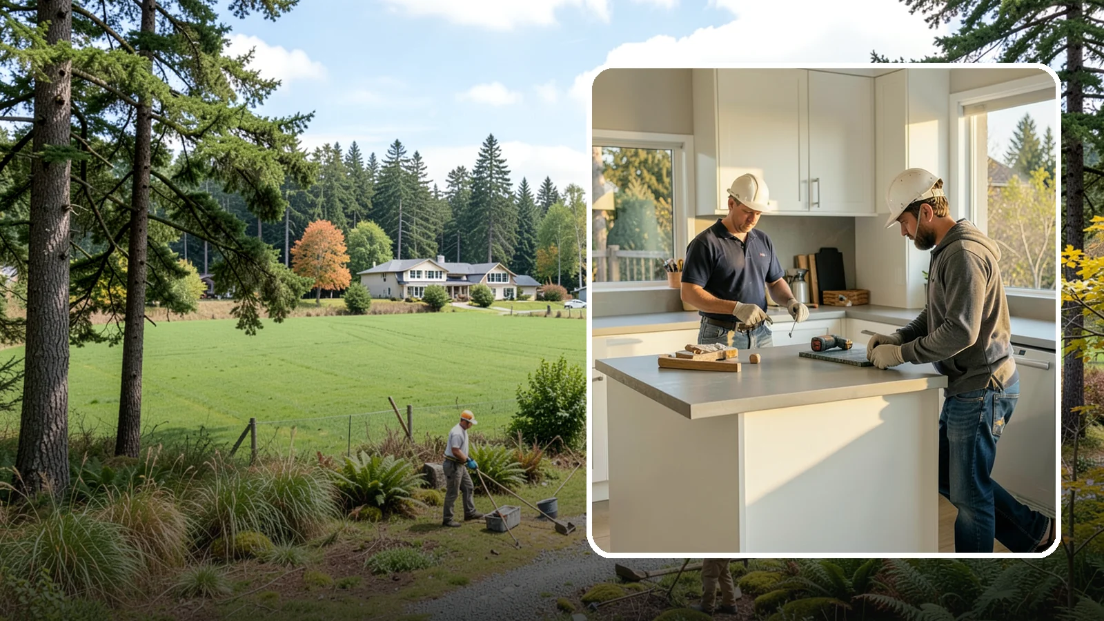 Concrete Countertop Installation in Lyman, Skagit County, WA - Custom concrete countertop installation offering seamless, moldable surfaces in the color and shape you envision.