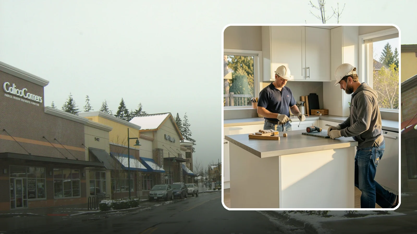 Concrete Countertop Installation in Mill Creek, Snohomish County, WA - Custom concrete countertop installation offering seamless, moldable surfaces in the color and shape you envision.