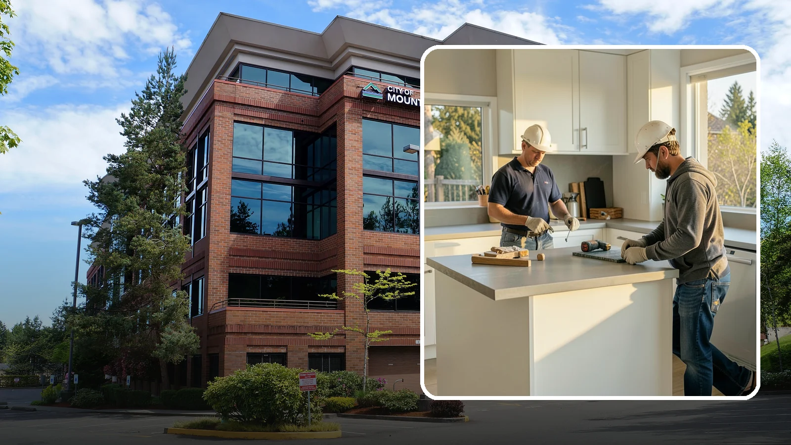 Concrete Countertop Installation in Mountlake Terrace, Snohomish County, WA - Custom concrete countertop installation offering seamless, moldable surfaces in the color and shape you envision.